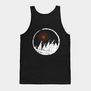 Mountains Sunshine Climbing Gift Tank Top